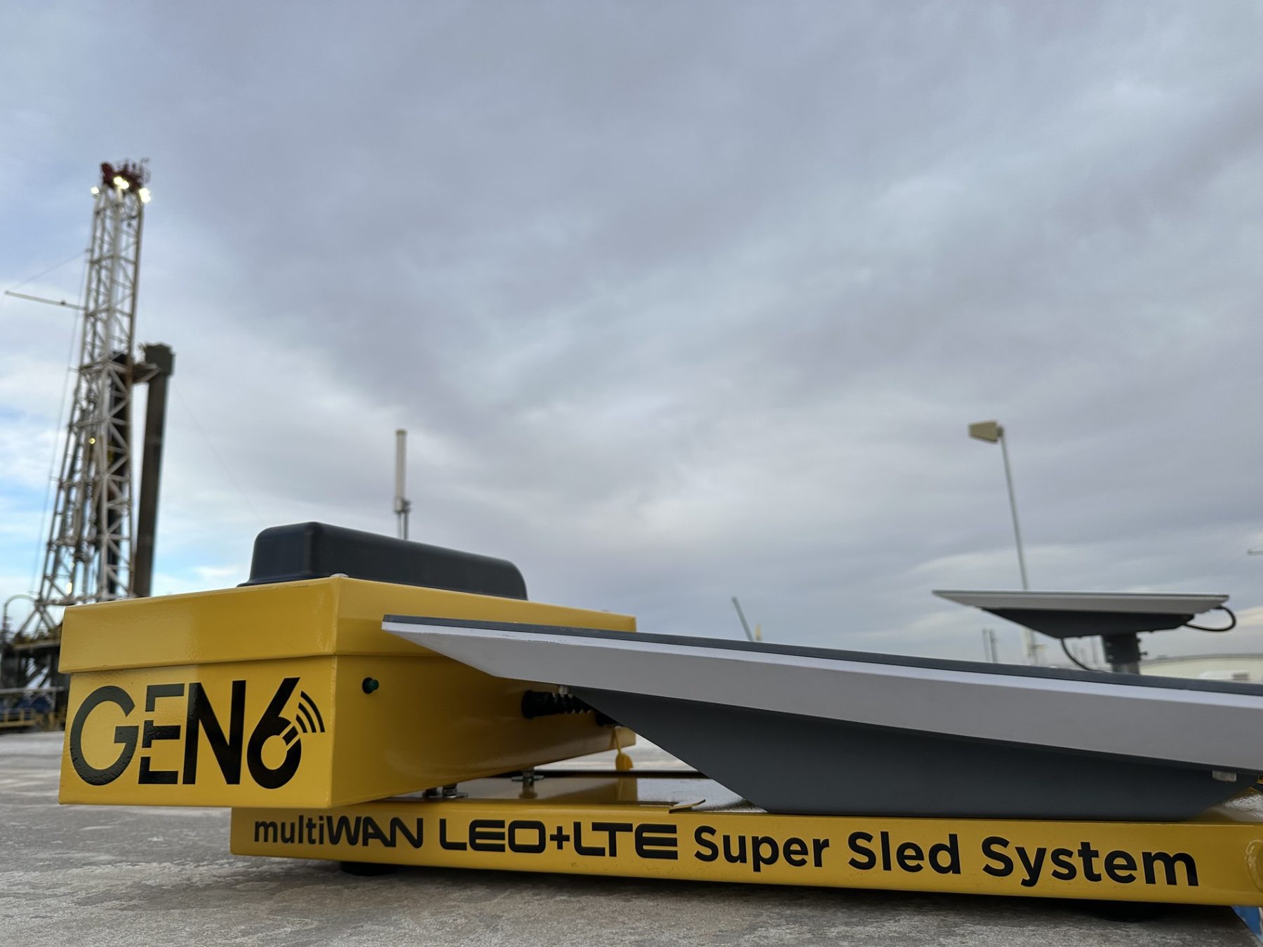 TOC BOX Gen6 SuperSled deployed at a field operations site